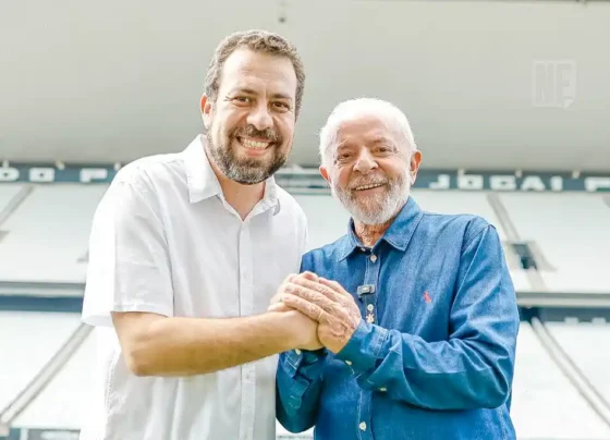Guilherme Boulos e Lula
