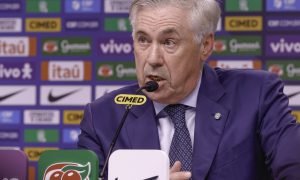 Ancelotti investe em novos jogadores em convocação para Eliminatórias